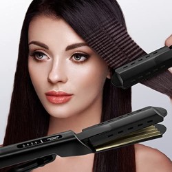 olhuvs Advanced Electric Hair Waving Tool – Compact, Portable Curling Wand with Anti-Scald Protection
